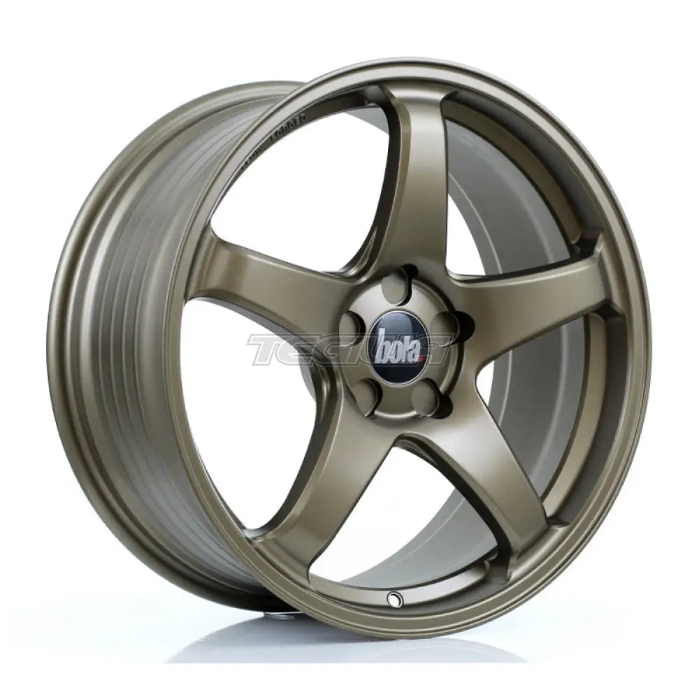 BOLA B2R Alloy Wheel 19x8.5 5x112 ET25 To 45 72.6mm CB Matt Bronze Alloy Wheels