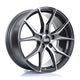 BOLA B6 Alloy Wheel 18x8 5x112 ET30 To 45 72.6mm CB Hyper Titanium Alloy Wheels