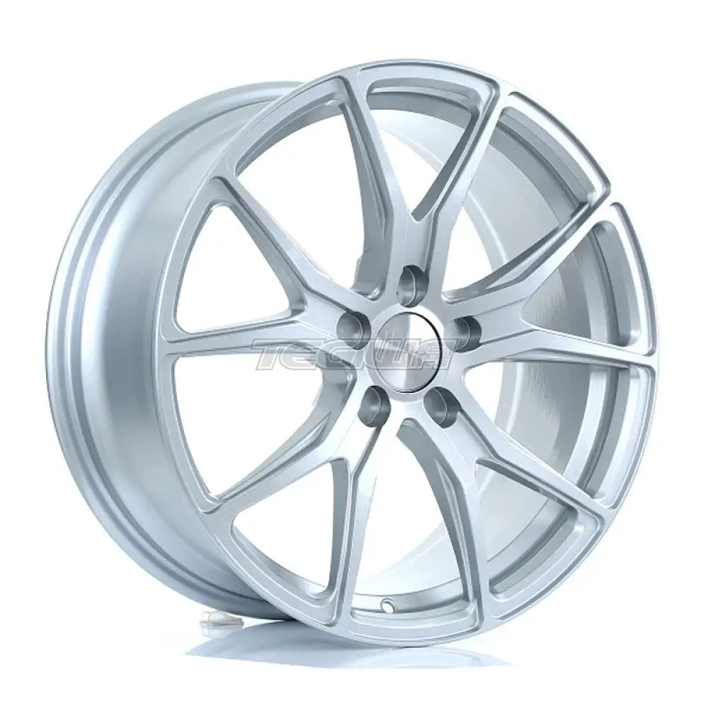 BOLA B6 Alloy Wheel 18x8 5x120.65 ET30 To 45 72.6mm CB Crystal Silver Alloy Wheels