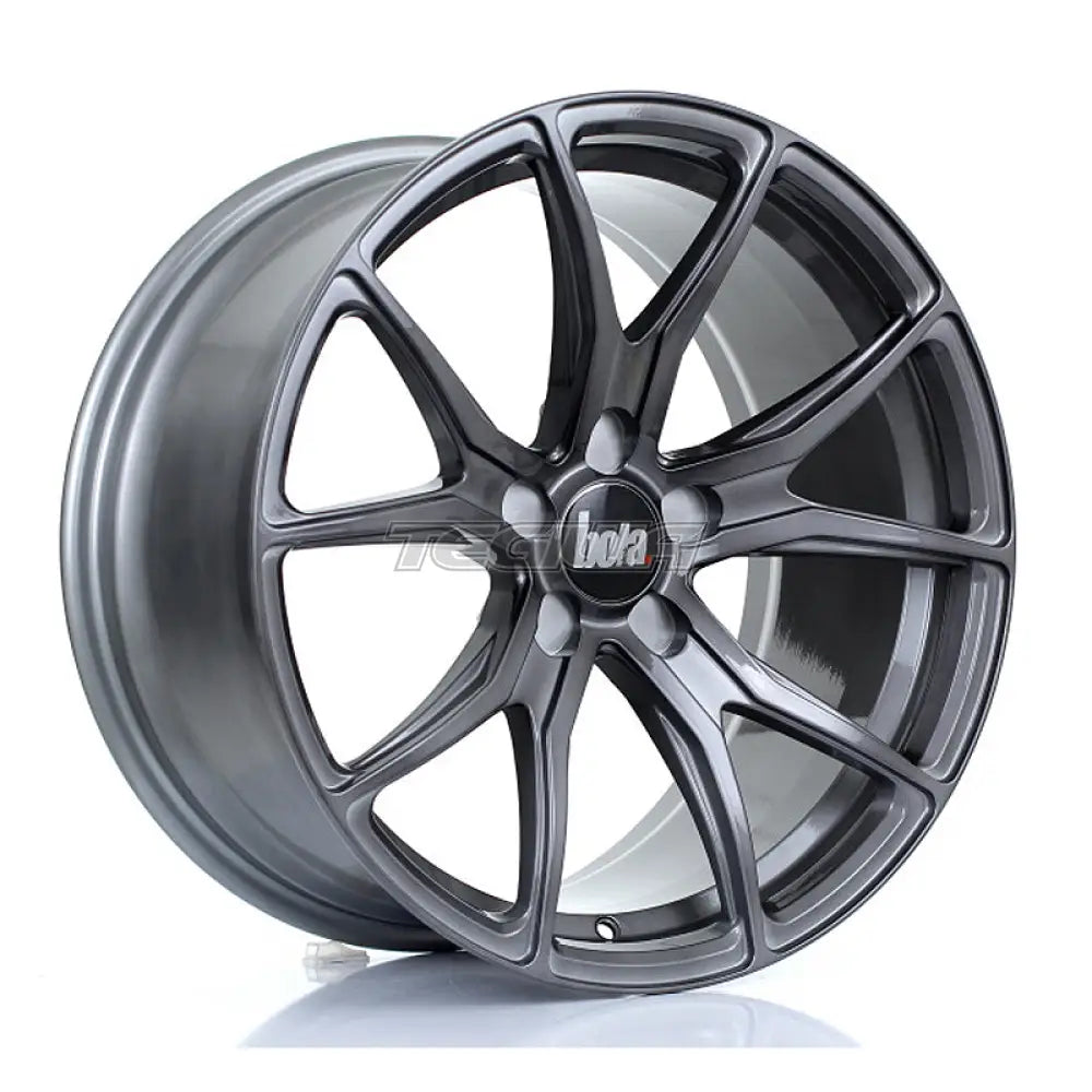 BOLA B6 Alloy Wheel 18x9 5x120 ET30 To 45 72.6mm CB Gloss Titanium Alloy Wheels