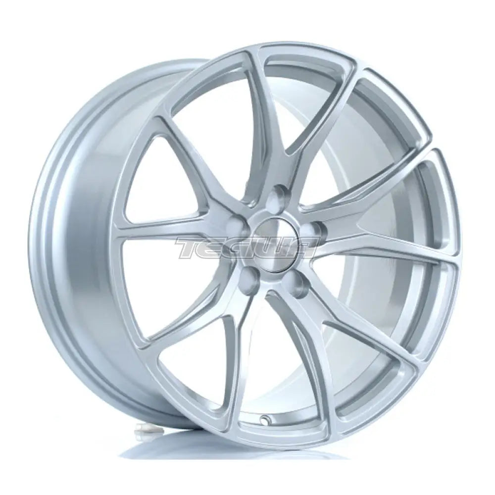 BOLA B6 Alloy Wheel 18x9 5x128 ET30 To 45 72.6mm CB Crystal Silver Alloy Wheels