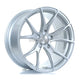 BOLA B6 Alloy Wheel 18x9 5x128 ET30 To 45 72.6mm CB Crystal Silver Alloy Wheels