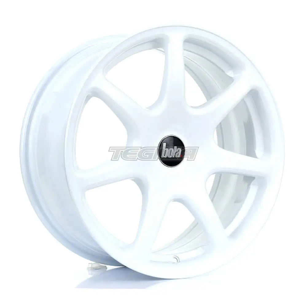 BOLA B7 Alloy Wheel 17x7.5 4x114 ET30 To 45 72.6mm CB White Alloy Wheels