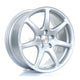 BOLA B7 Alloy Wheel 18x8.5 5x105 ET25 To 45 72.6mm CB Silver Alloy Wheels