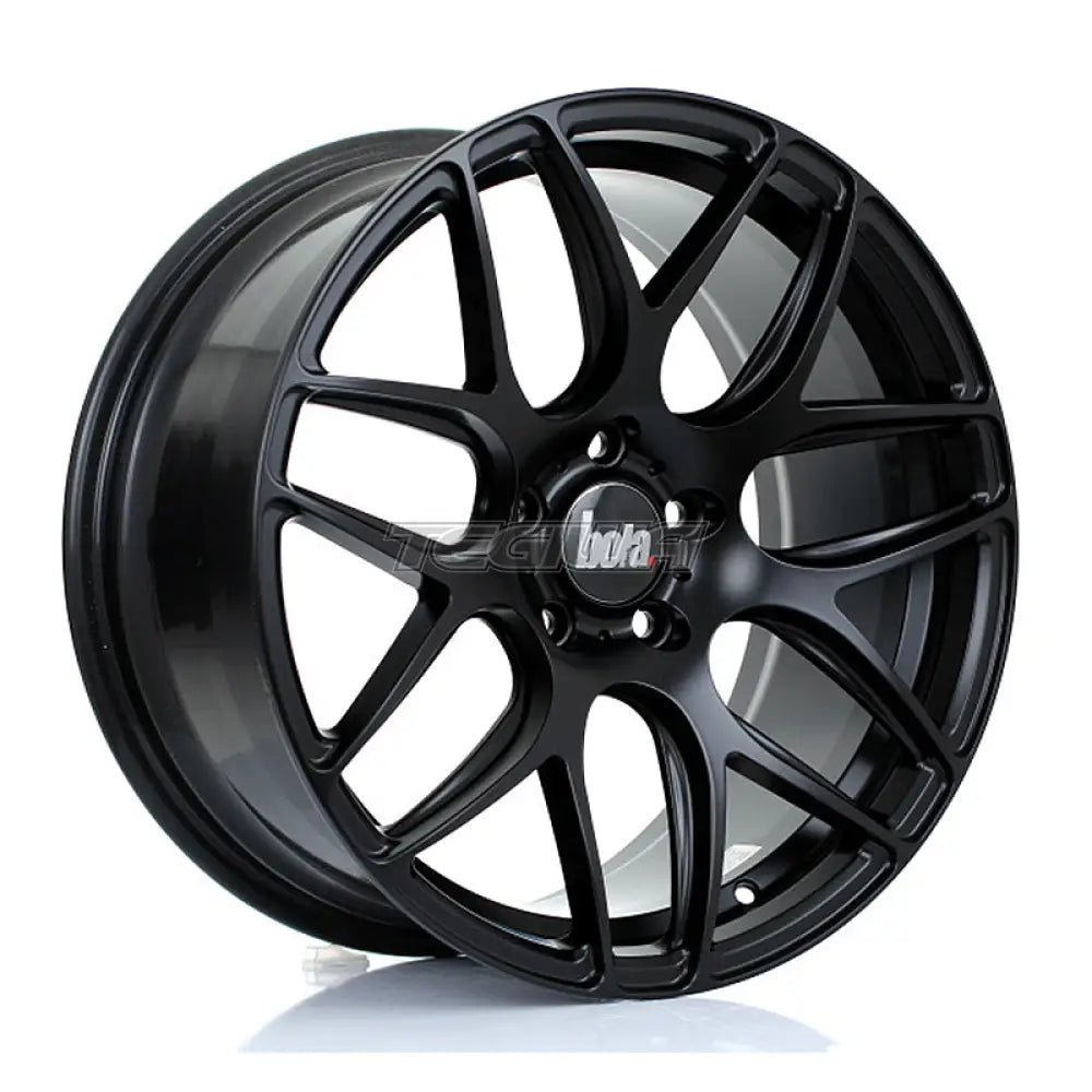 BOLA B8R Alloy Wheel 18x8.5 5x105 ET25 To 45 72.6mm CB Matt Black Alloy Wheels