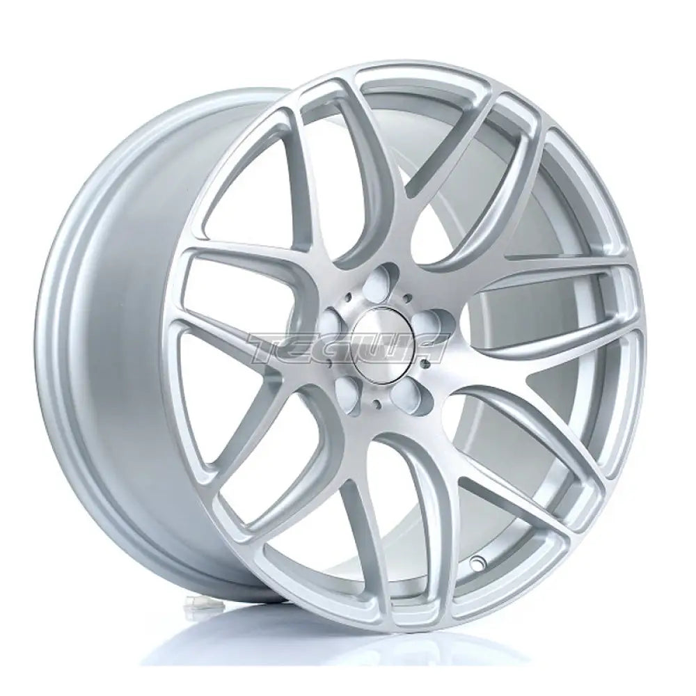 BOLA B8R Alloy Wheel 18x9.5 5x110 ET40 To 45 72.6mm CB Matt Silver Brushed Polished Alloy Wheels