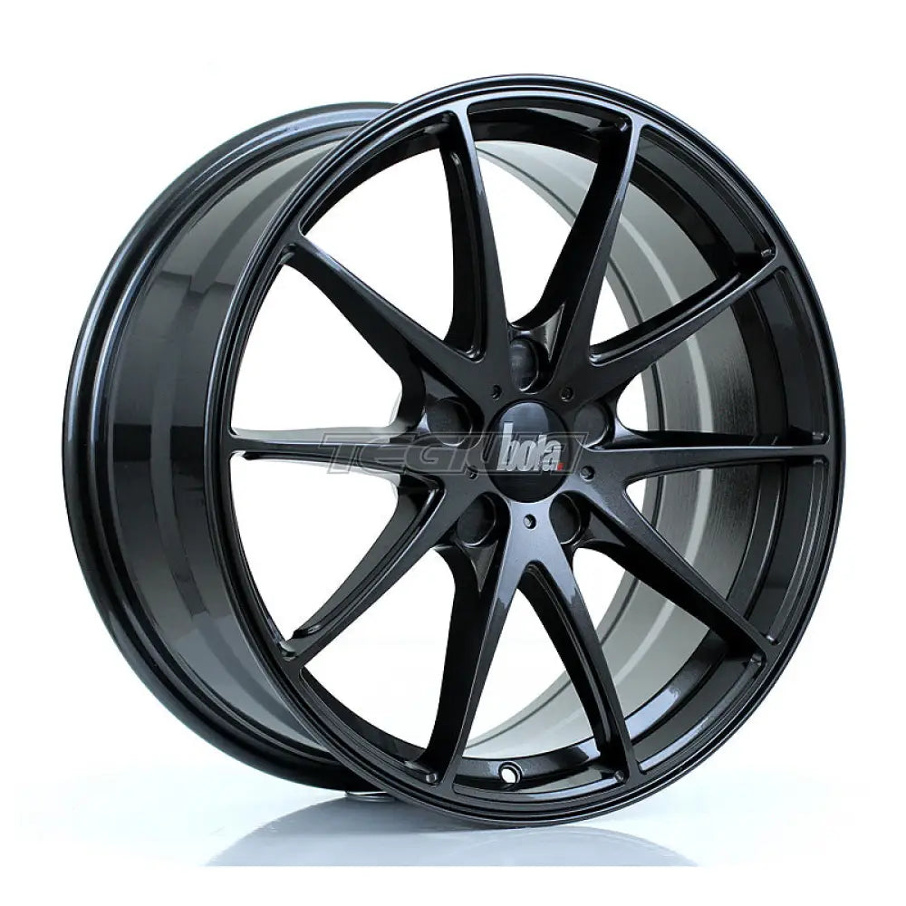 BOLA B9 Alloy Wheel 18x8 5x105 ET30 To 45 72.6mm CB Gloss Gunmetal Alloy Wheels