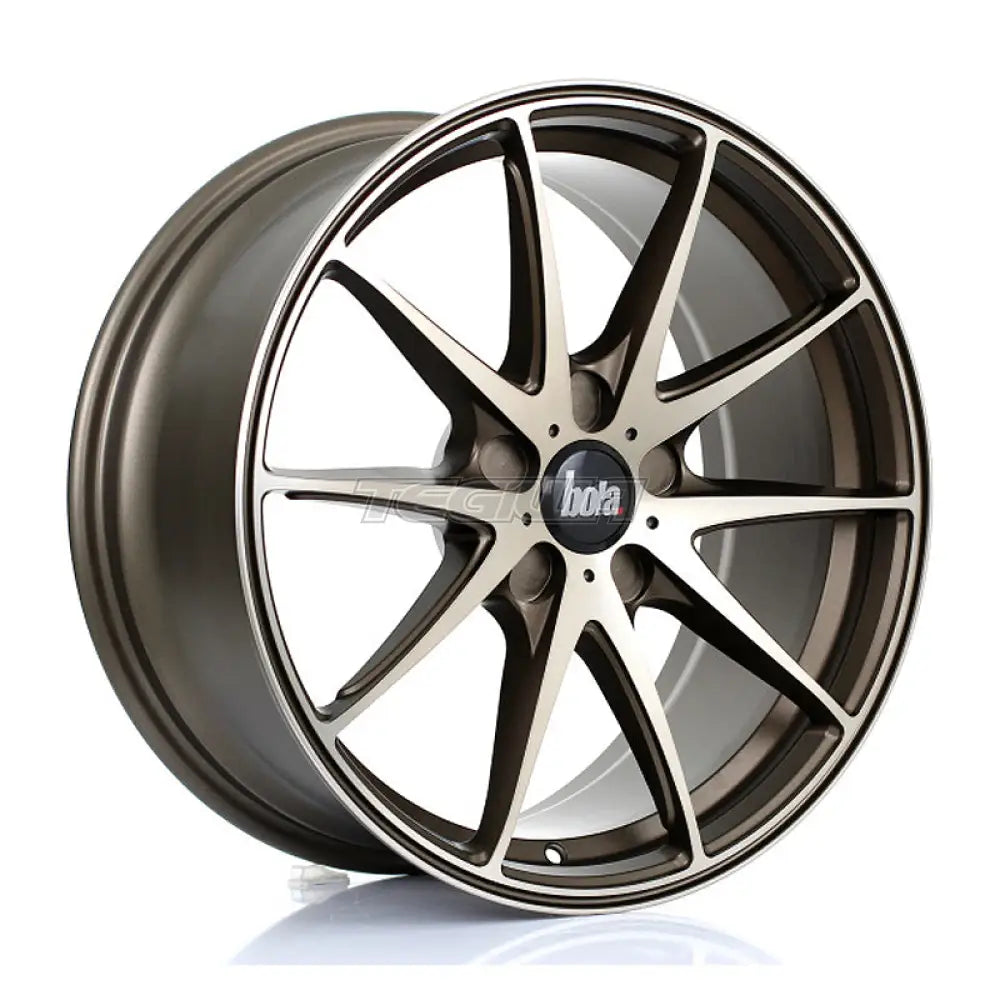 BOLA B9 Alloy Wheel 18x8 5x112 ET30 To 45 72.6mm CB Hyper Bronze Alloy Wheels