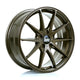 BOLA B9 Alloy Wheel 18x8 5x115 ET30 To 45 72.6mm CB Gloss Bronze Alloy Wheels