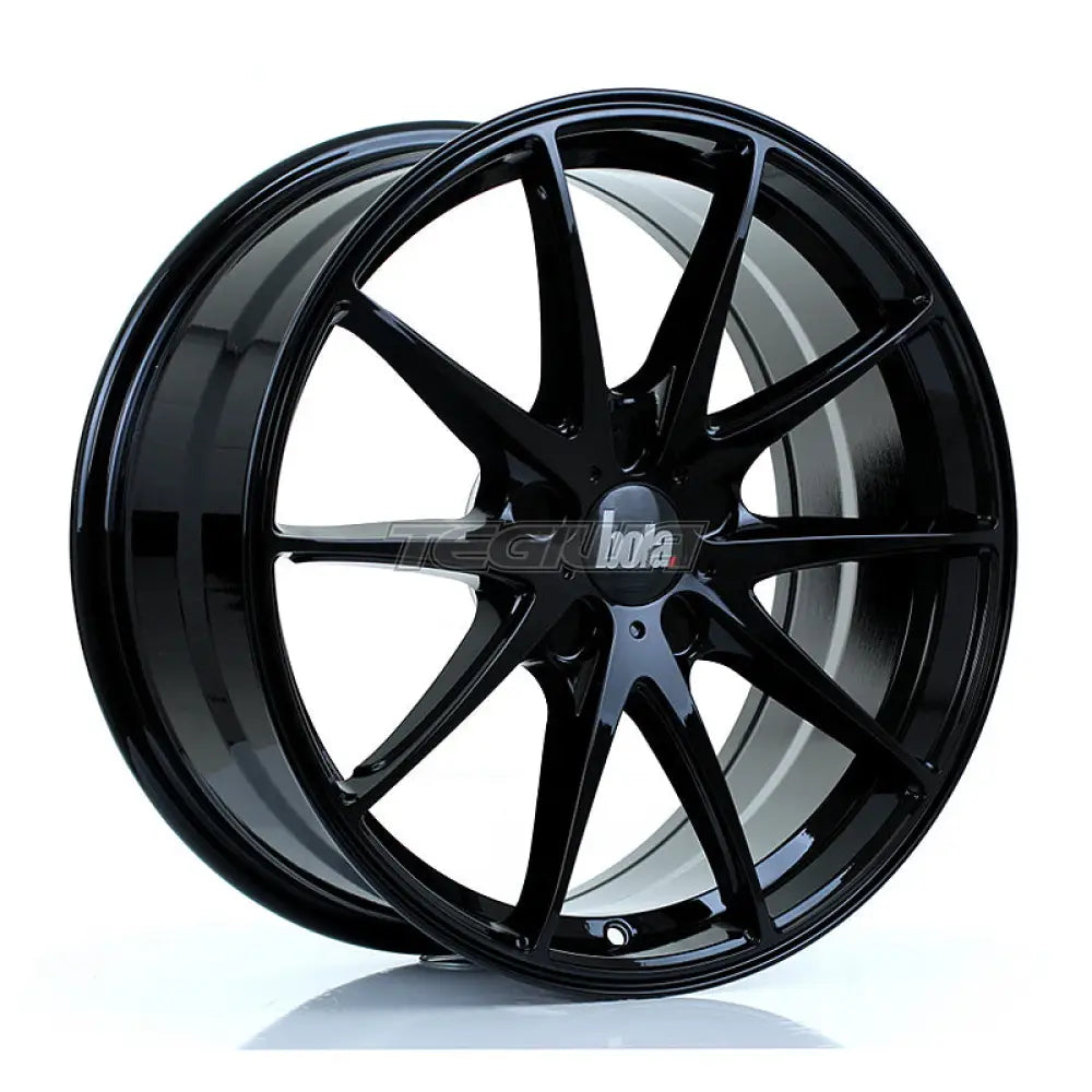 BOLA B9 Alloy Wheel 18x8 5x120 ET30 To 45 72.6mm CB Gloss Black Alloy Wheels