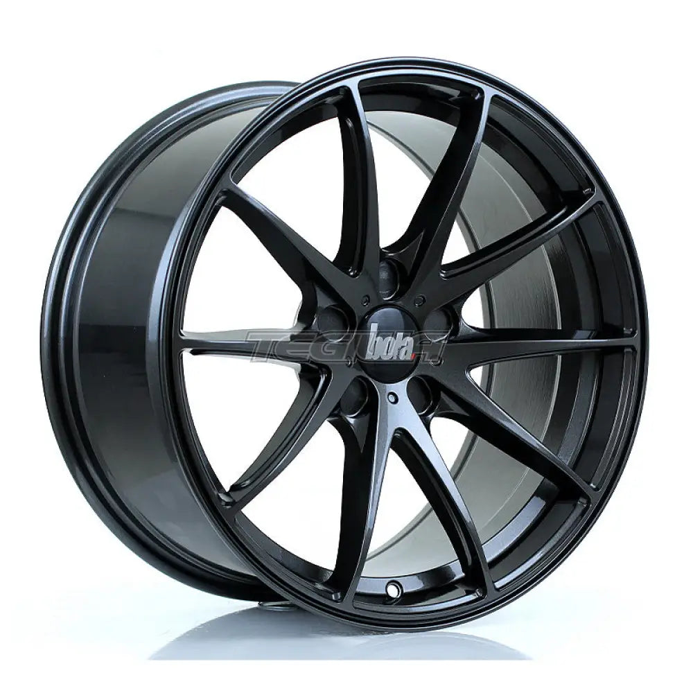BOLA B9 Alloy Wheel 18x9 5x115 ET30 To 45 72.6mm CB Gloss Gunmetal Alloy Wheels