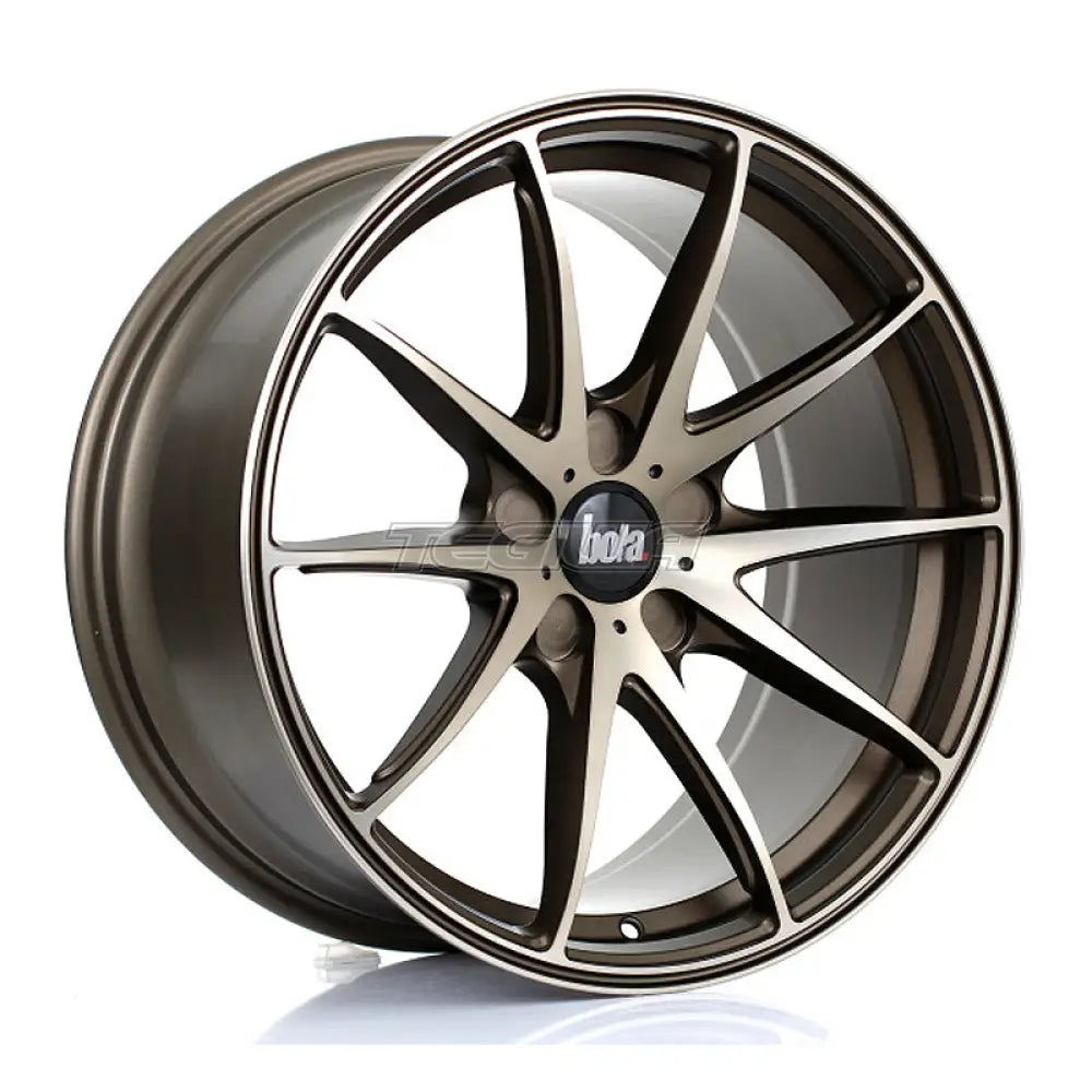 BOLA B9 Alloy Wheel 18x9 5x120 ET30 To 45 72.6mm CB Hyper Bronze Alloy Wheels