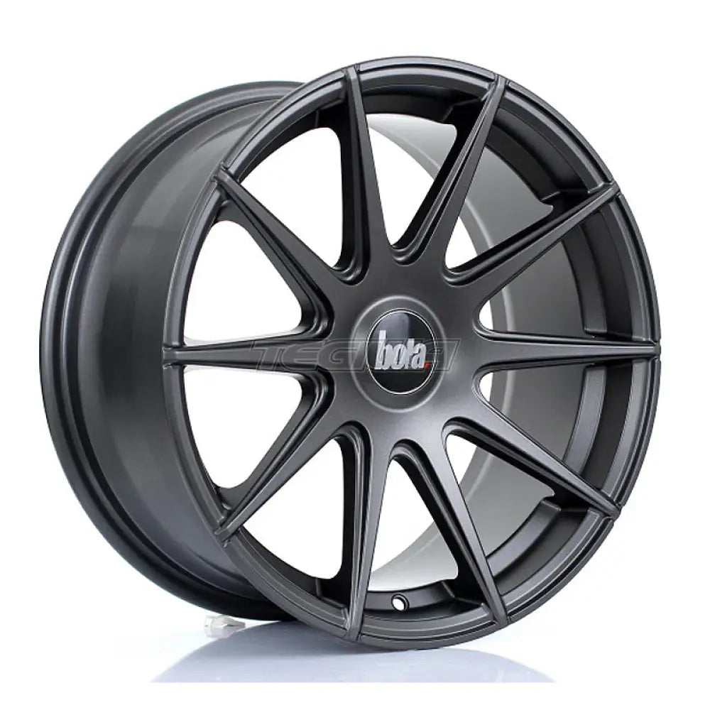 BOLA CSR Alloy Wheel 17x8 4x100 ET35 To 45 72.6mm CB Matt Gunmetal Alloy Wheels
