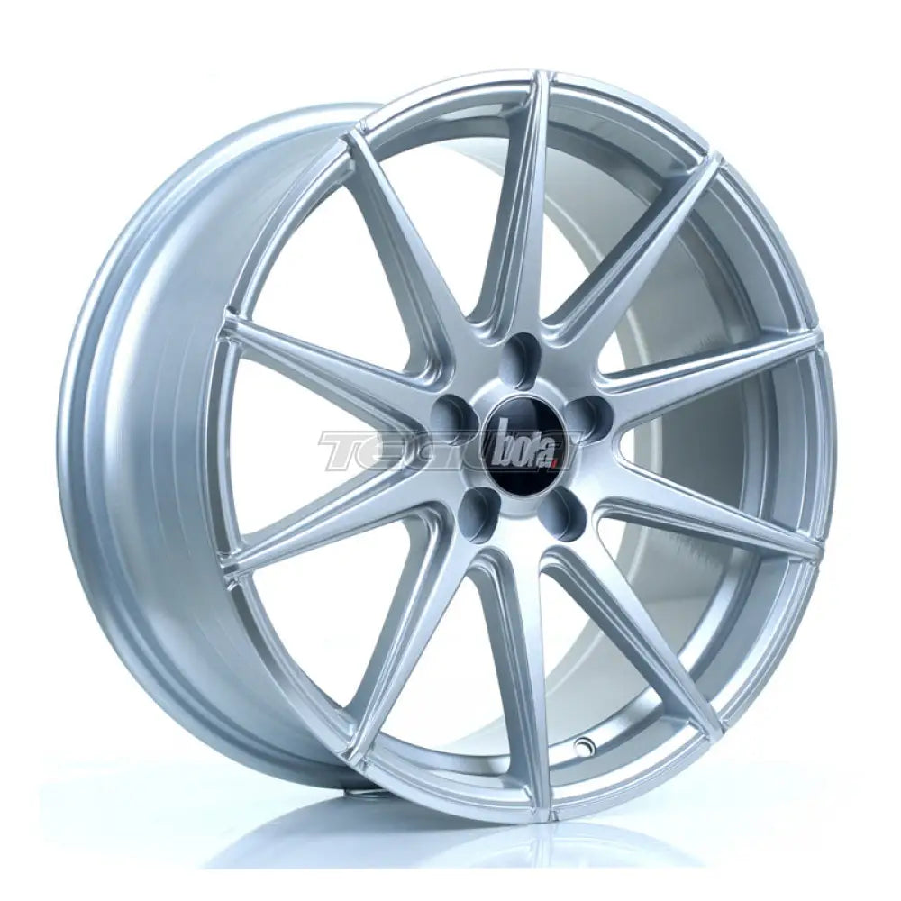 BOLA CSR Alloy Wheel 18x8 5x112 ET25 To 45 72.6mm CB Crystal Silver Alloy Wheels