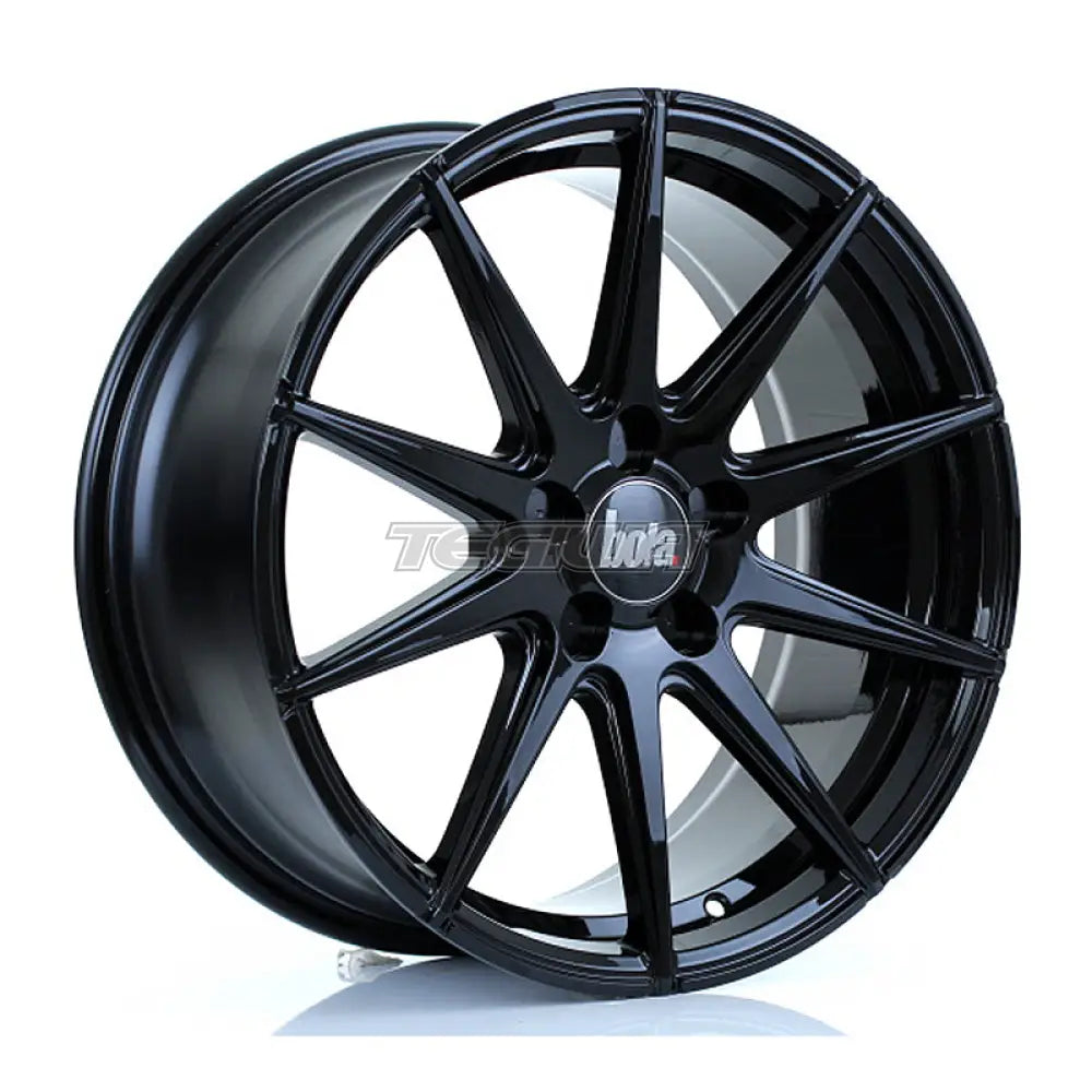 BOLA CSR Alloy Wheel 18x8 5x120 ET40 To 45 72.6mm CB Gloss Black Alloy Wheels