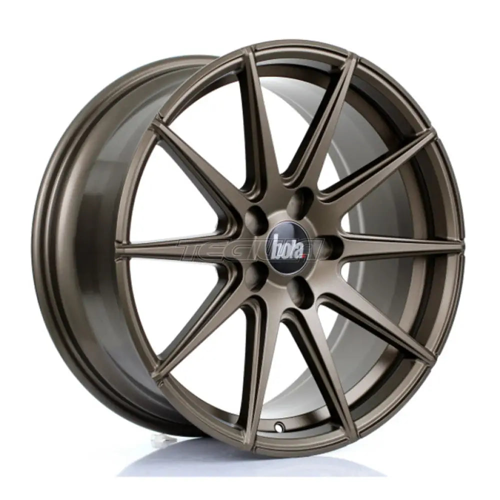 BOLA CSR Alloy Wheel 19x8.25 ET40 TO 45 5x112 Matt Gunmetal 72.6mm CB Alloy Wheels