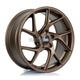BOLA FLA Alloy Wheel 19x8.5 5x108 ET20 To 58 72.6mm CB Matt Bronze Alloy Wheels