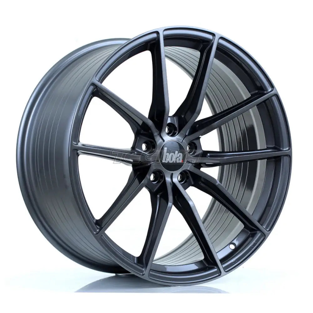 BOLA FLC Alloy Wheel 20x10 5x115 ET40 64.1mm CB Titanium Brushed Alloy Wheels