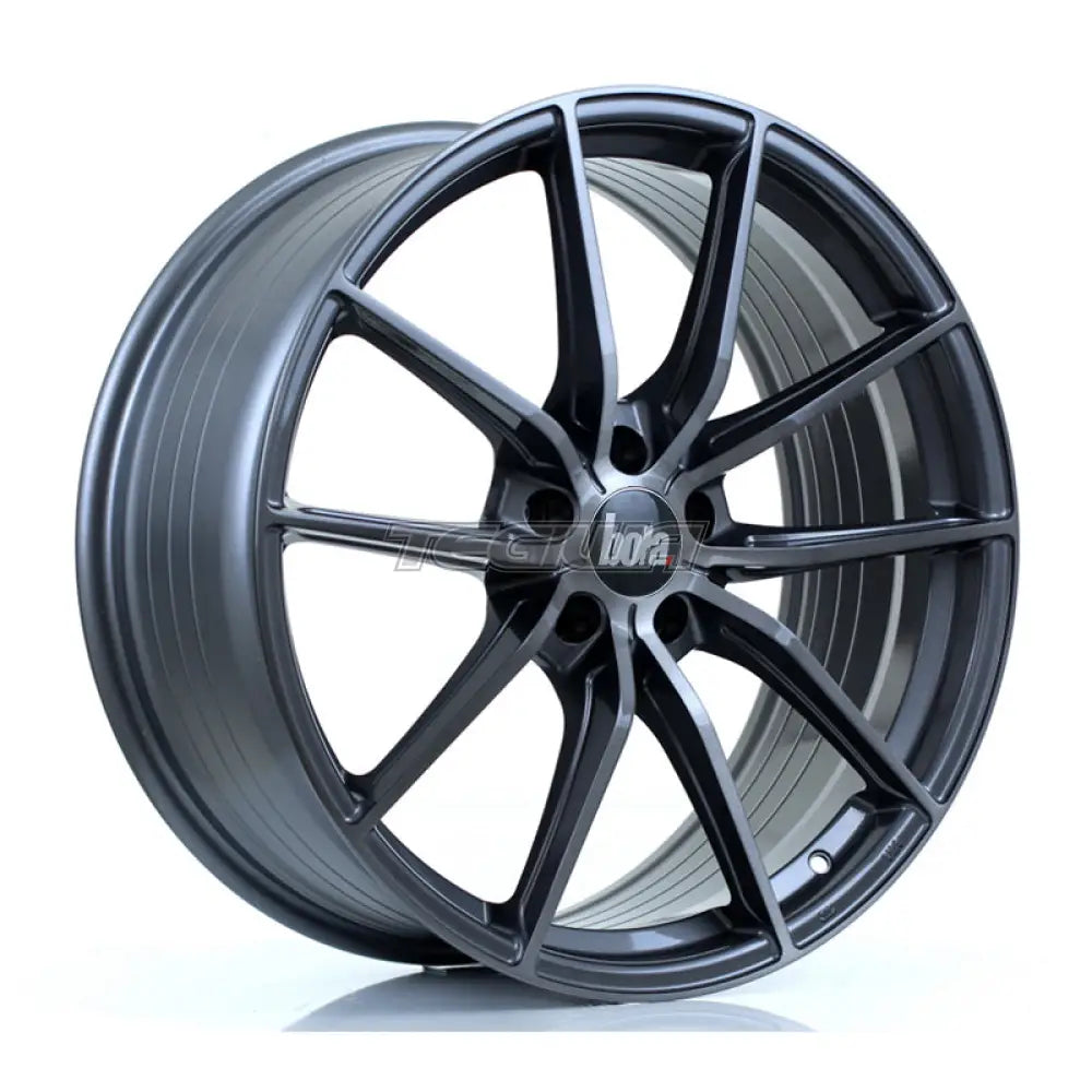 BOLA FLC Alloy Wheel 20x8.5 5x114 ET35 64.1mm CB Titanium Brushed Alloy Wheels