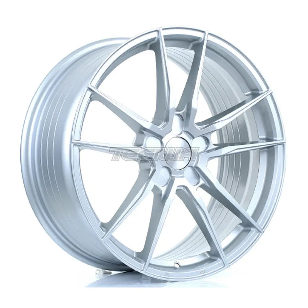 BOLA FLD Alloy Wheel 19x8.5 5x100 ET25 To 63 72.6mm CB Crystal Silver Alloy Wheels