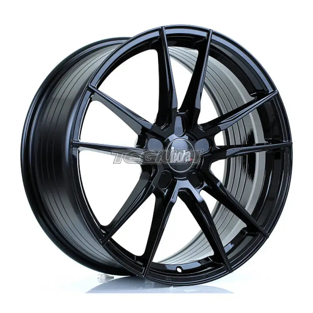 BOLA FLD Alloy Wheel 19x8.5 5x112 ET25 To 63 72.6mm CB Gloss Black Alloy Wheels