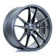 BOLA FLD Alloy Wheel 19x9.5 5x127 ET25 To 45 72.6mm CB Titanium Brushed Alloy Wheels