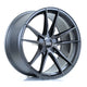 BOLA FLD Alloy Wheel 19x9.5 5x130 ET25 To 45 72.6mm CB Titanium Brushed Alloy Wheels