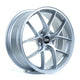 BOLA FLE Alloy Wheel 18x8 5x105 ET40 To 50 72.6mm CB Silver Alloy Wheels