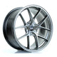 BOLA FLE Alloy Wheel 19x9.5 5x128 ET42 To 49 72.6mm CB Hyper Black Alloy Wheels