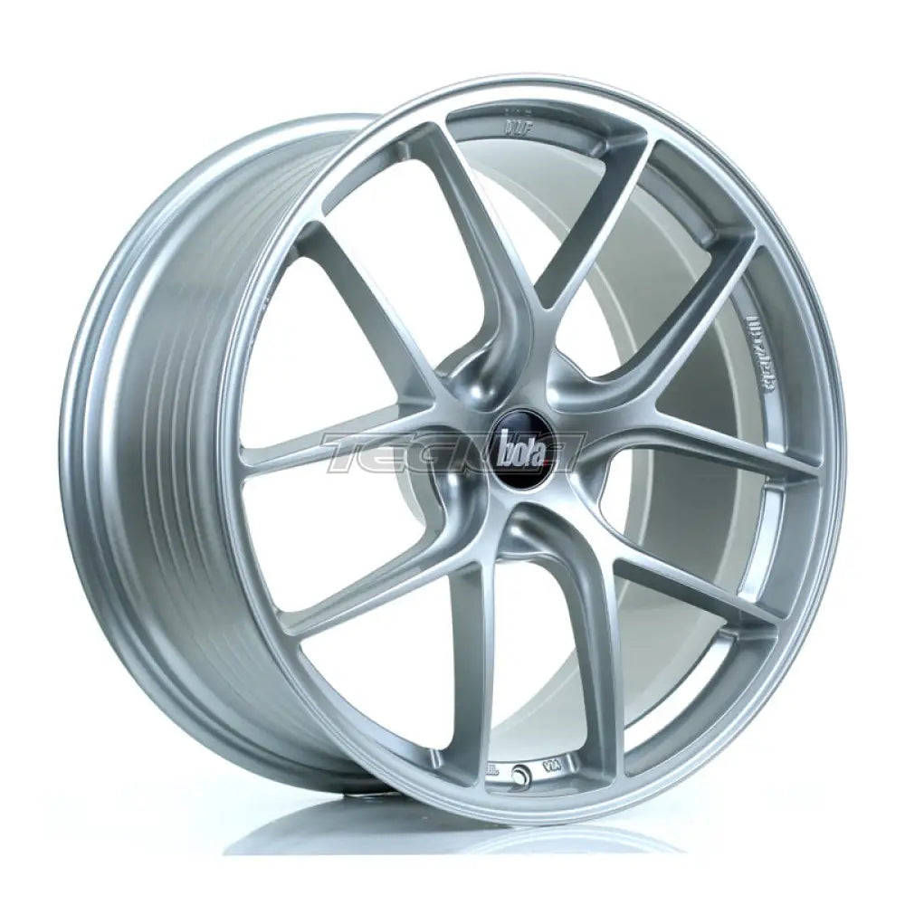 BOLA FLE Alloy Wheel 20x9.5 5x112 ET30 To 50 72.6mm CB Crystal Silver Alloy Wheels