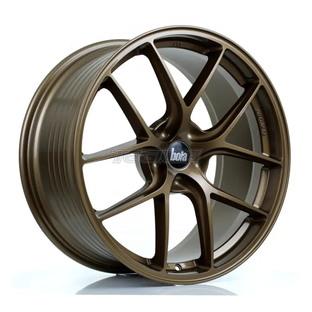 BOLA FLE Alloy Wheel 20x9.5 5x114 ET30 To 50 72.6mm CB Gloss Bronze Alloy Wheels