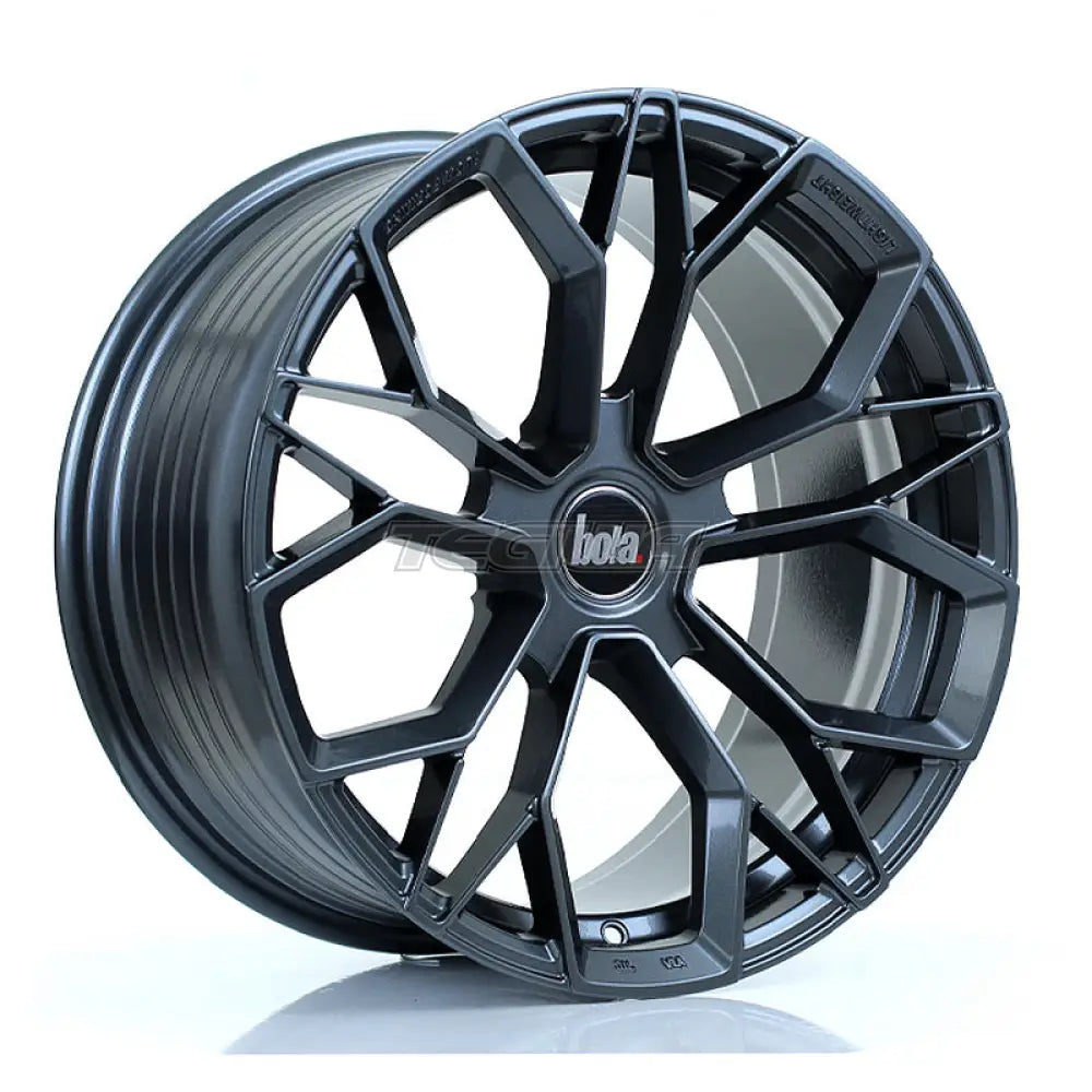 BOLA FLF Alloy Wheel 18x9 5x112 ET42 To 50 72.6mm CB Gloss Gunmetal Alloy Wheels