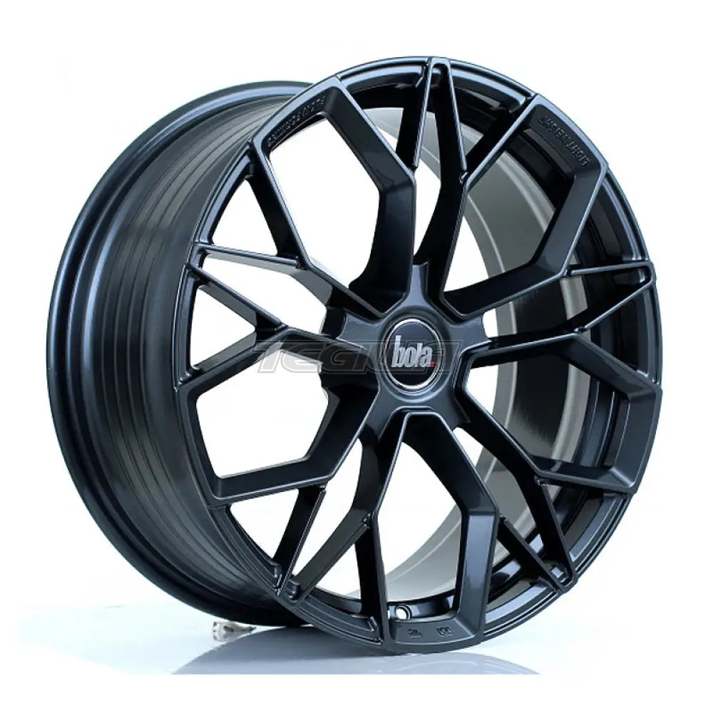 BOLA FLF Alloy Wheel 19x8.5 5x100 ET25 To 50 72.6mm CB Gloss Gunmetal Alloy Wheels
