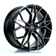 BOLA FLF Alloy Wheel 19x8.5 5x112 ET42 To 50 72.6mm CB Gloss Black Polished Alloy Wheels