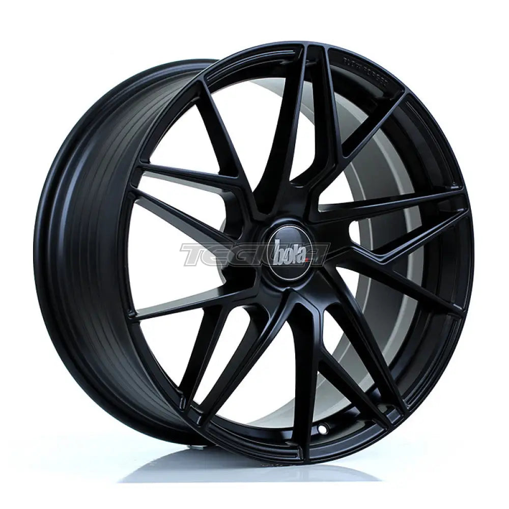 BOLA FLR Alloy Wheel 19x8.5 5x108 ET25 To 45 72.6mm CB Matt Black Alloy Wheels