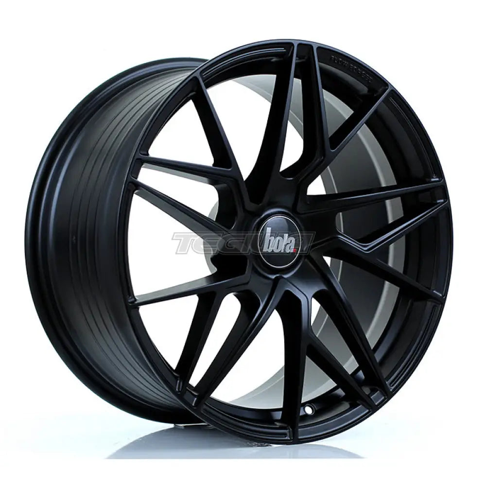 BOLA FLR Alloy Wheel 19x9.5 5x108 ET25 To 45 72.6mm CB Matt Black Alloy Wheels