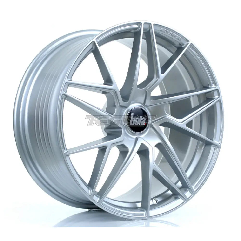 BOLA FLR Alloy Wheel 19x9.5 5x115 ET25 To 45 72.6mm CB Crystal Silver Alloy Wheels