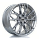 BOLA FLS Alloy Wheel 18x8 5x100 ET25 To 50 72.5mm CB Crystal Silver Alloy Wheels