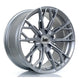 BOLA FLS Alloy Wheel 18x9 5x100 ET25 To 50 72.5mm CB Crystal Silver Alloy Wheels