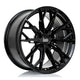 BOLA FLS Alloy Wheel 18x9 5x105 ET25 To 50 72.5mm CB Gloss Black Alloy Wheels