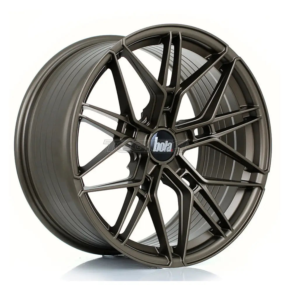 BOLA FLV Alloy Wheel 19x9.5 5x105 ET15 To 50 72.6mm CB Matt Bronze Alloy Wheels