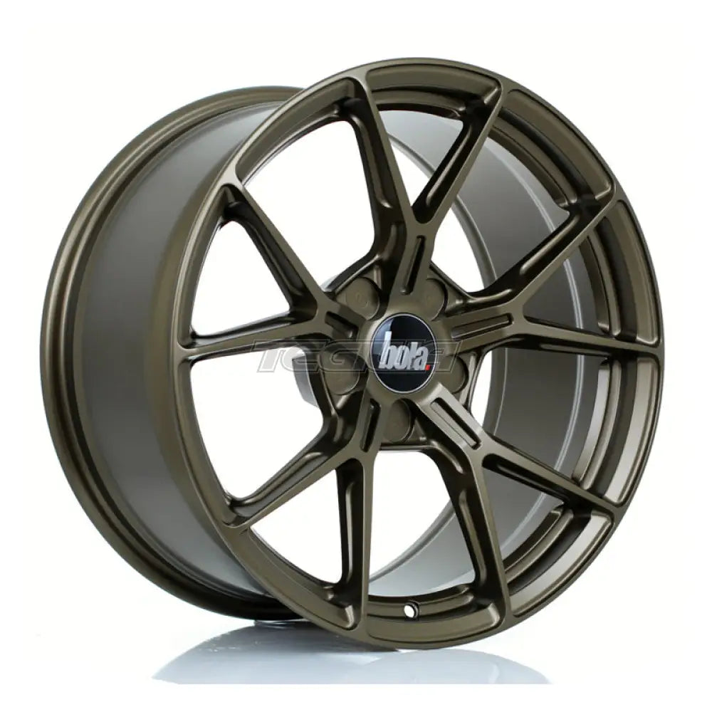 BOLA FLY Alloy Wheel 18x9 5x108 ET15 To 47 72.5mm CB Matt Bronze Alloy Wheels