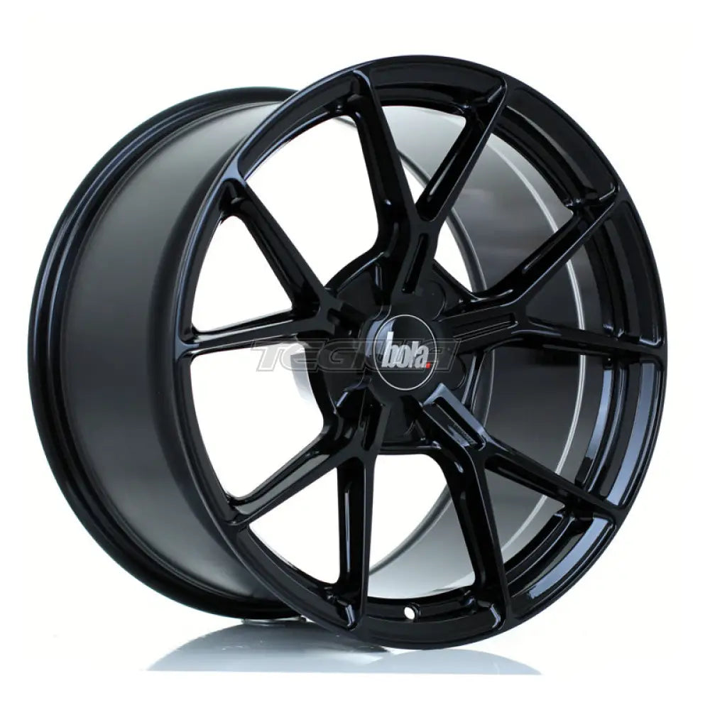 BOLA FLY Alloy Wheel 19x10.5 5x127 ET18 To 58 72.5mm CB Gloss Black Alloy Wheels