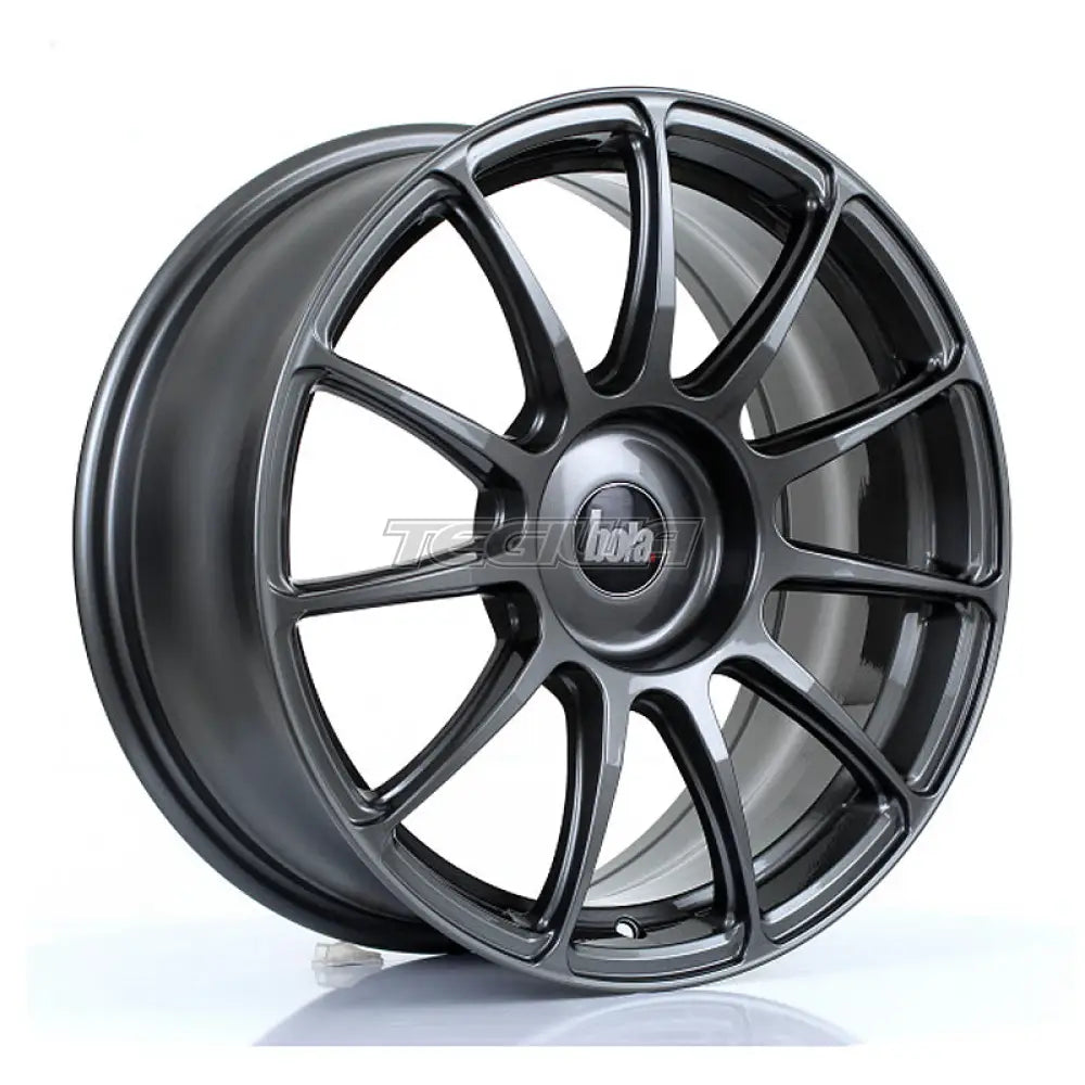 BOLA VST Alloy Wheel 17x7.5 4x98 ET40 To 45 72.6mm CB Gloss Gunmetal Alloy Wheels