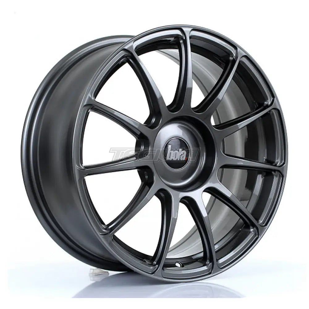 BOLA VST Alloy Wheel 17x7.5 5x114 ET40 To 45 72.6mm CB Gloss Gunmetal Alloy Wheels