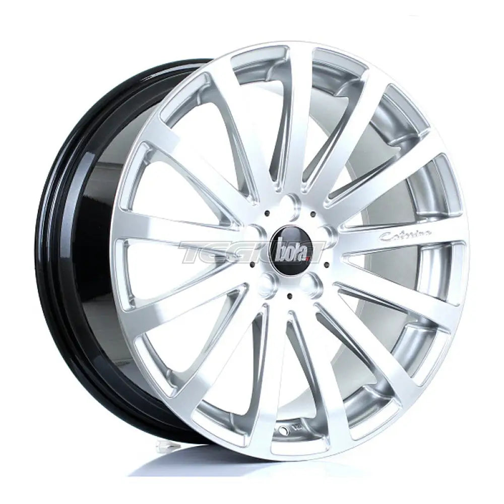 BOLA XTR Alloy Wheel 20x8.5 5x108 ET20 To 45 72.6mm CB Hyper Silver Alloy Wheels