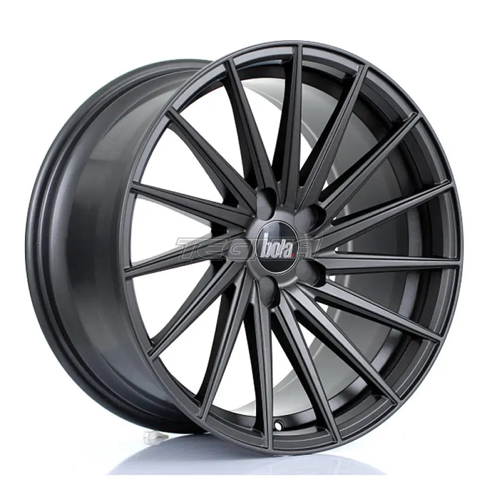 BOLA ZFR Alloy Wheel 19x9.5 5x112 ET25 To 45 72.6mm CB Matt Gunmetal Alloy Wheels