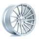 BOLA ZFR Alloy Wheel 19x9.5 5x128 ET25 To 45 72.6mm CB Silver Polished Face Alloy Wheels