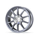 Braid Fullrace FF Alloy Wheel 18x8 ET5 to 65 4x95 Dark Grey Shiny Alloy Wheels