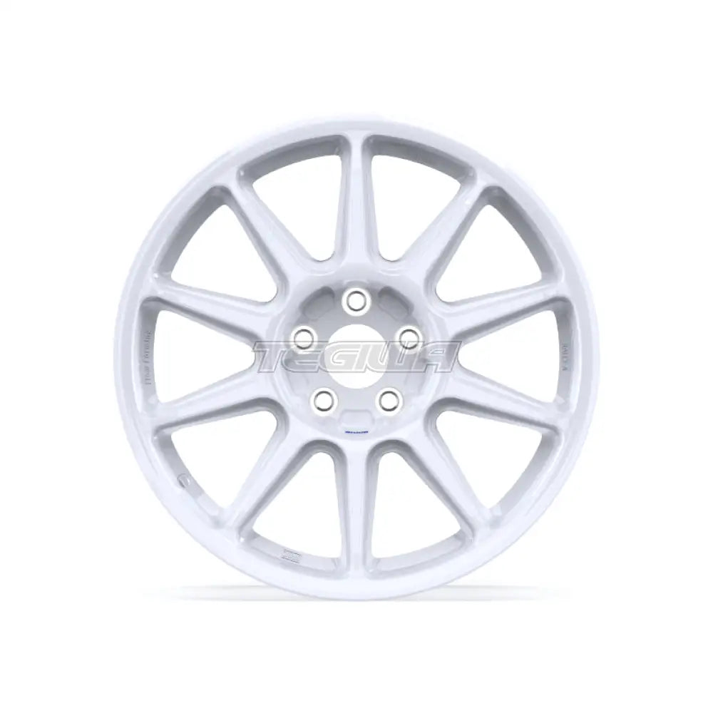 Braid Fullrace Rally A FF Alloy Wheel 18x8 ET20 to 64 4x100 White Shiny Alloy Wheels
